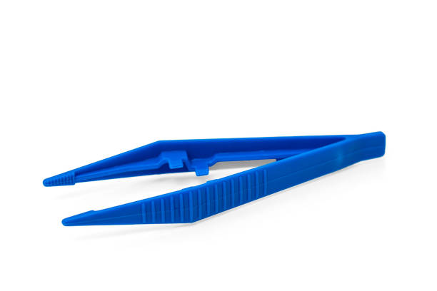 istock Tweezers isolated on white 1395106660