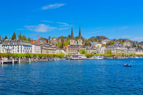 istock Sunny day in Lucerne, Switzerland 1395113761