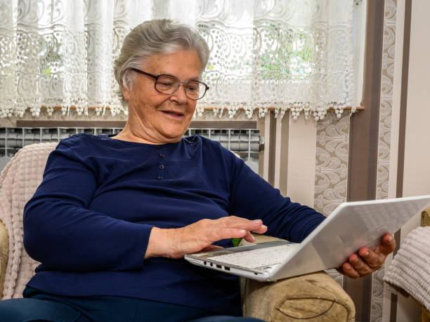 istock It's never too late to join the online community 1395113954