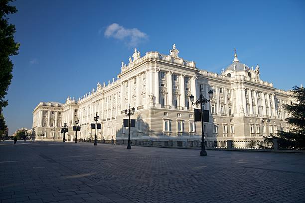 istock facade of Madrid royal palace 139511861