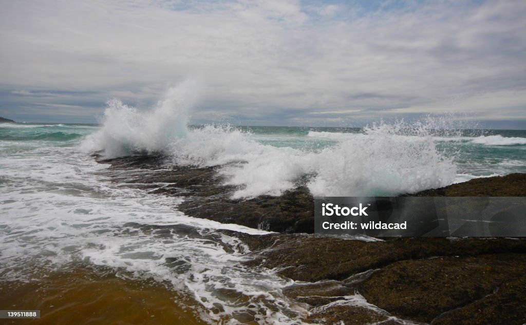 Durban seascape - Lizenzfrei Brandung Stock-Foto