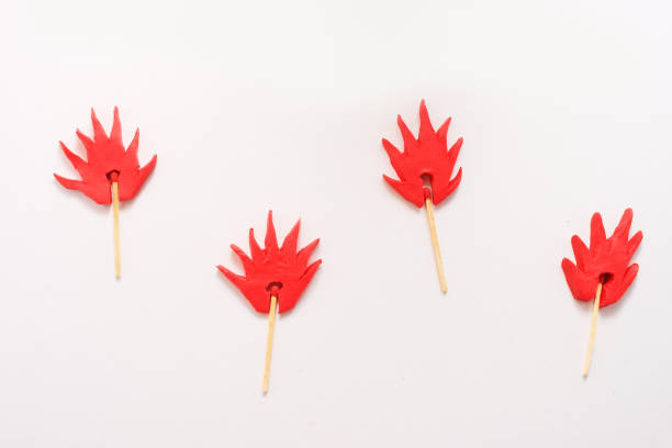 istock plasticine.  Design. Concepts. clay sculpture. match. invention. fire 1395119678