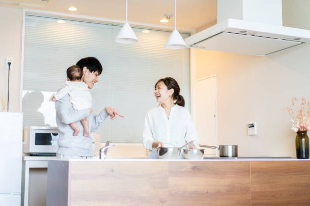 istock A young family spent at home 1395124788