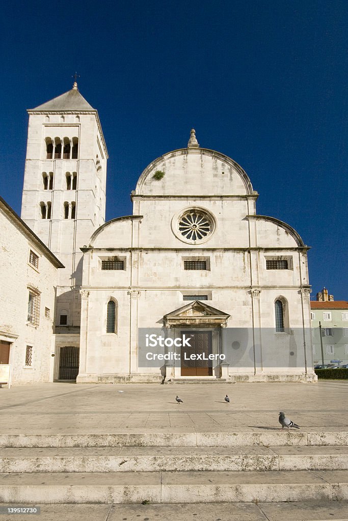 Iglesia y acusar de St.Mary en Zadar - Foto de stock de Abadía libre de derechos