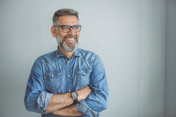 istock Portrait of mature man 1395132975