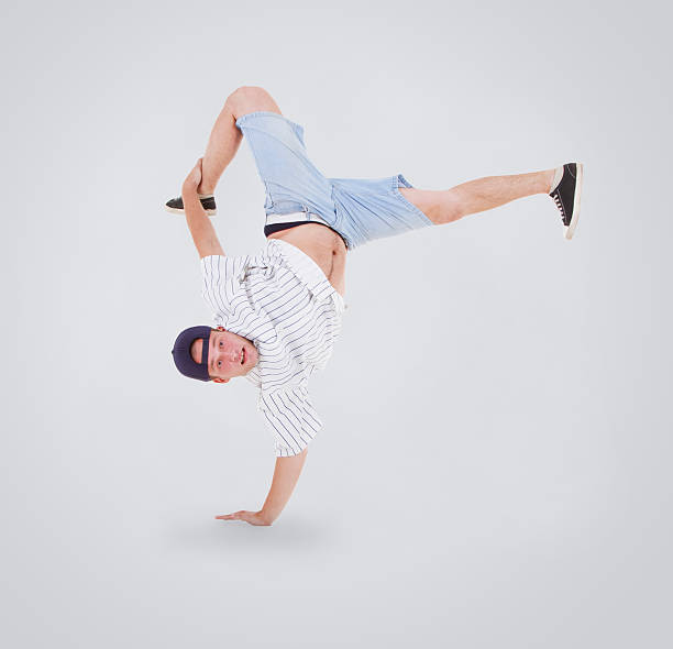 istock Teenager dancing breakdance in action 139513970