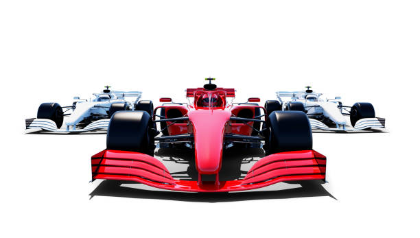 istock red race car leading in a group 1395144724