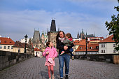 Prague vacation experience - morning walk over Charles bridge