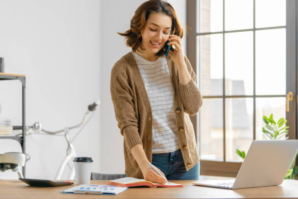 istock woman working in office 1395149303