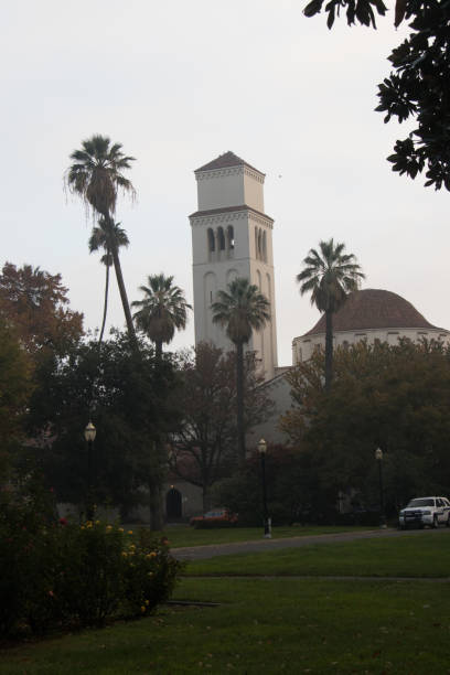 istock clock tower in a city park 1395157148