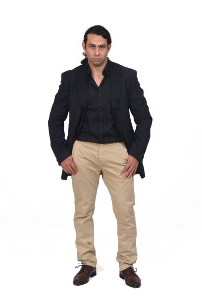 istock Portrait of a man on white background 1395160988