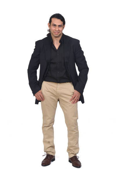 istock Portrait of a man on white background 1395161039