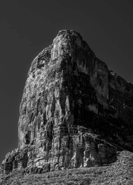 istock Dana Point Along Tonto Trail in Black And White 1395167867