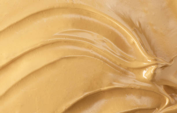 istock whipped coffee caramel dessert background 1395169355