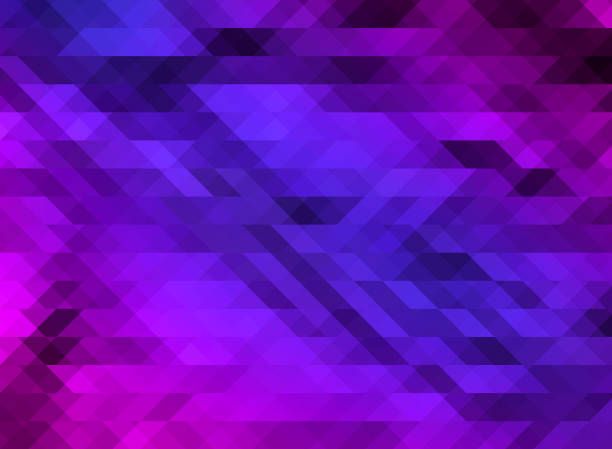 istock gradient purple and pink illustration mosaic template use as background. polygonal pattern. abstract geometric background. triangle gradient background for digital, luxury, creative concept. 1395171664