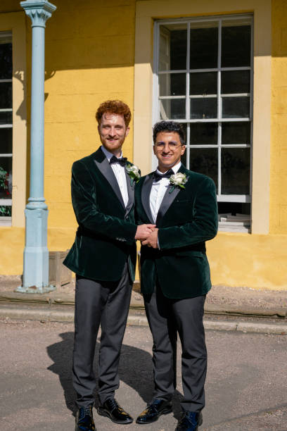istock The Happy Newlyweds 1395178031