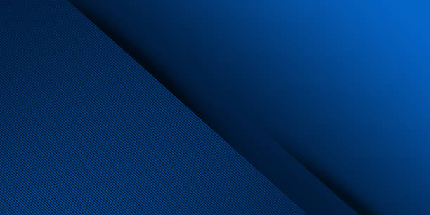 istock Abstract background in blue colors with line 1395184011