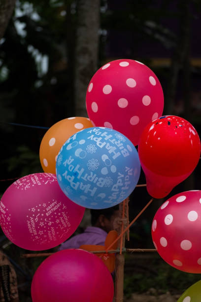 istock Collection of colored balloons 1395187586