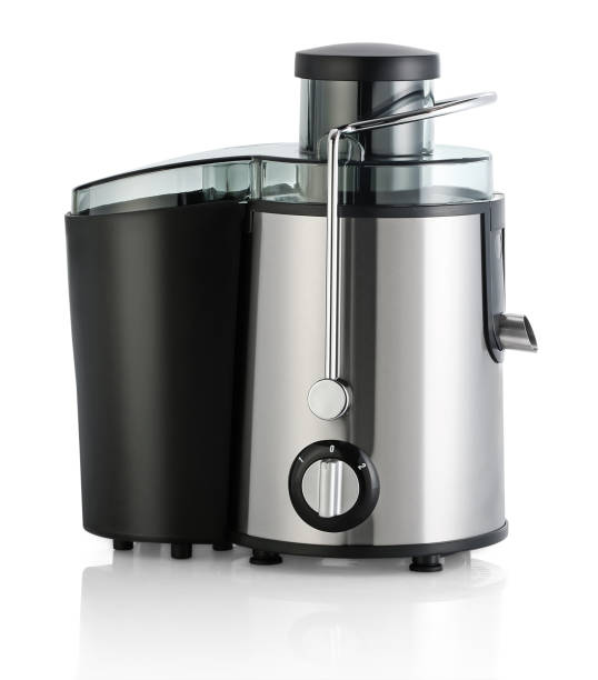 istock Electric juicer isolated on white 1395191185
