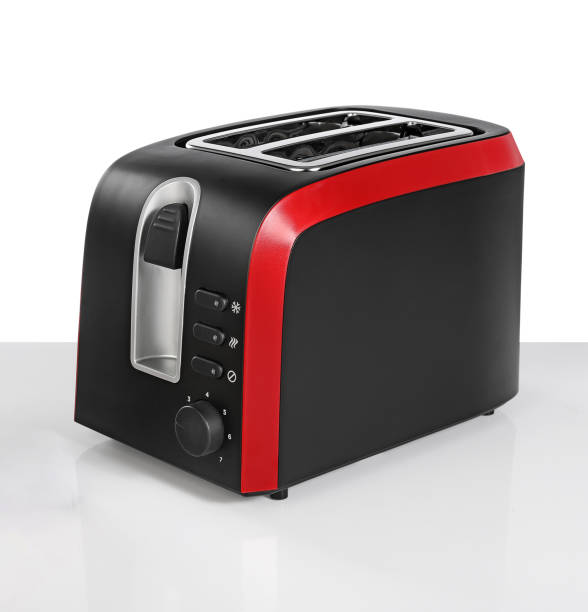 istock Electric toaster isolated on white 1395191229