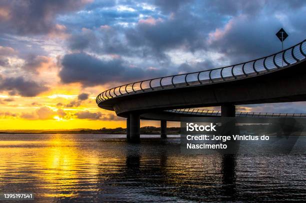 Garzon Lagoon Bridge Stock Photo - Download Image Now - Bridge - Built Structure, Uruguay, Beauty