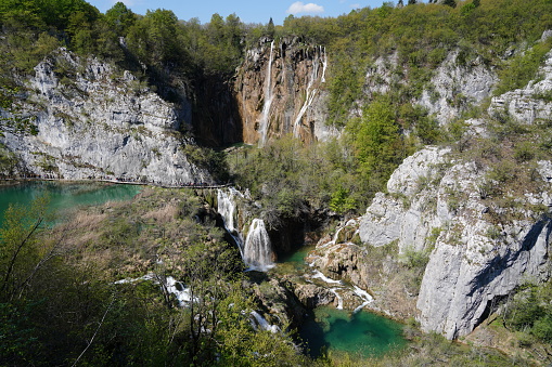 Plitvice lakes, nature, footpath, natural park