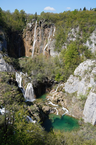Plitvice lakes, nature, footpath, natural park