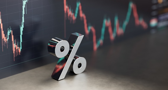 Percentage Sign, Bull market, Financial and business, stocks, cryptocurrency, defi, decentralized finance