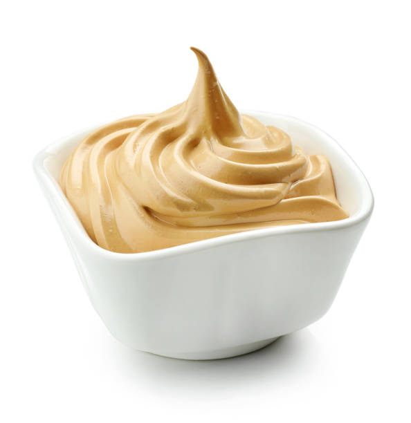 istock whipped caramel and coffee mousse dessert 1395205834