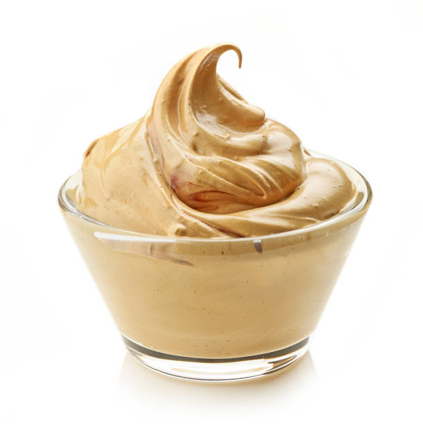 istock whipped caramel and coffee mousse dessert 1395205878