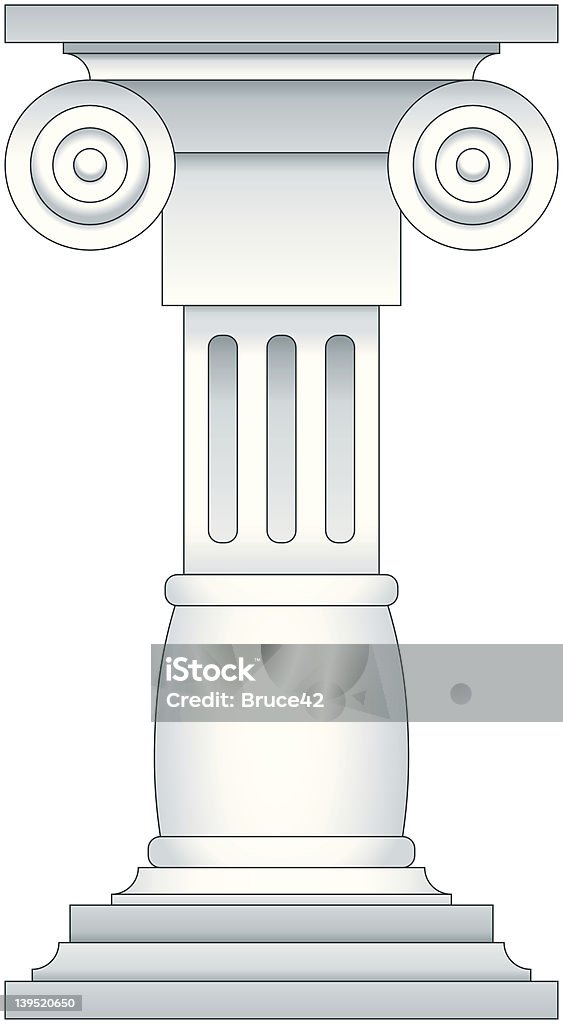 로마네스크 외다리 - 로열티 프리 건설 산업 벡터 아트