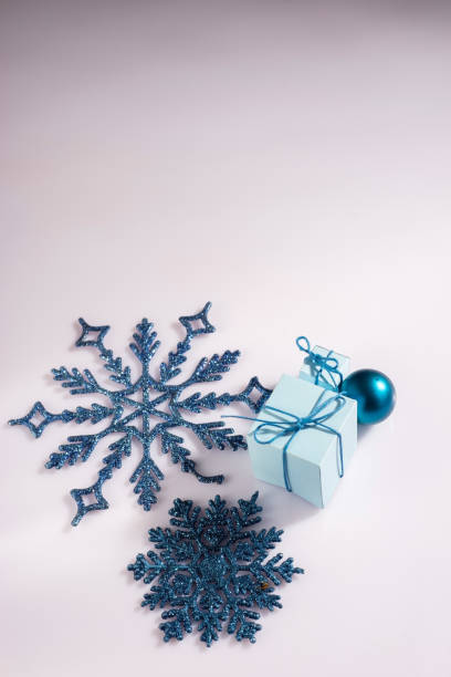 istock blue gifts new year creative still life on a white background 1395211084
