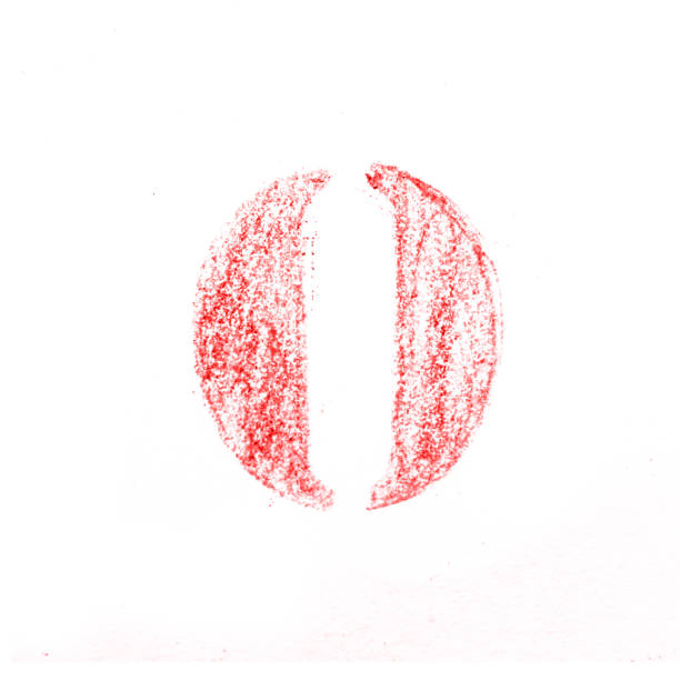 istock Crayon character alphabet and signs isolated over the white background 1395222721