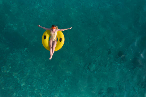 istock Happy sunny day at beach on summer 1395223091