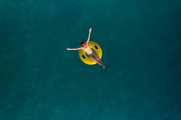 Happy sunny day at beach on summer