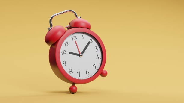 istock retro vintage Alarm clock Time concept 3d rendering 1395231837