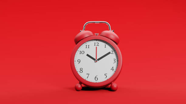 istock retro vintage Alarm clock Time concept 3d rendering 1395231838
