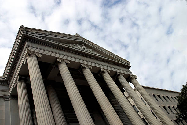 Gallier Hall 2 stock photo