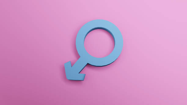 istock Male Gender Symbol . 3D rendering 1395240370