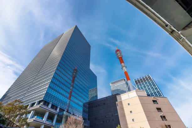 istock Scenery seen from a ship sailing on the river in Tokyo 1395240823