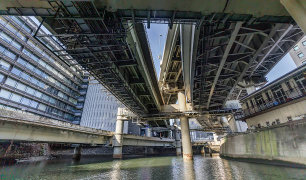 istock Scenery seen from a ship sailing on the river in Tokyo 1395240864