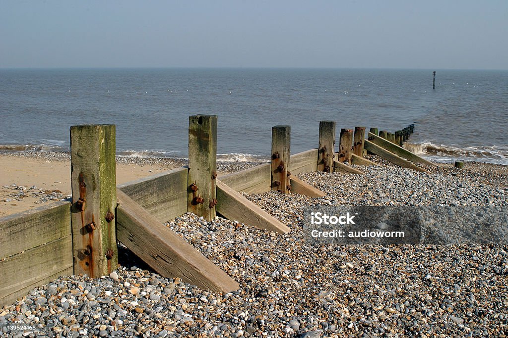 Storm defesas - Foto de stock de Areia royalty-free