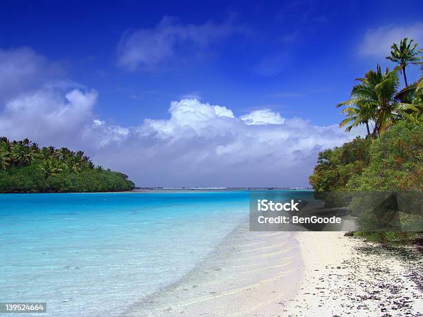 Lagoon Beach Stockfoto und mehr Bilder von Hawaii - Inselgruppe - Hawaii - Inselgruppe, Aitutaki, Baum