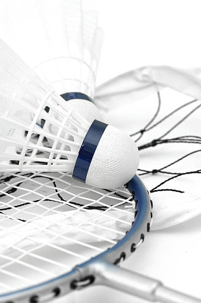 Badminton stock photo