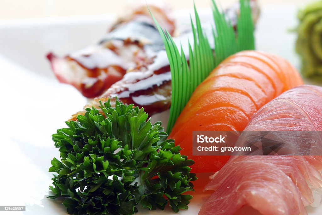 Sushi Nigiri - Foto de stock de Alga Marina libre de derechos