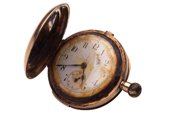 istock Antique brass pocketwatch 139525696