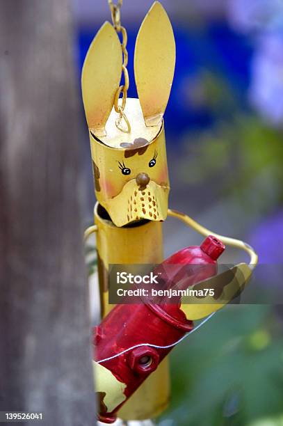 Deck Dog W Hydrant Stock Photo - Download Image Now - Art And Craft, Close-up, Dog