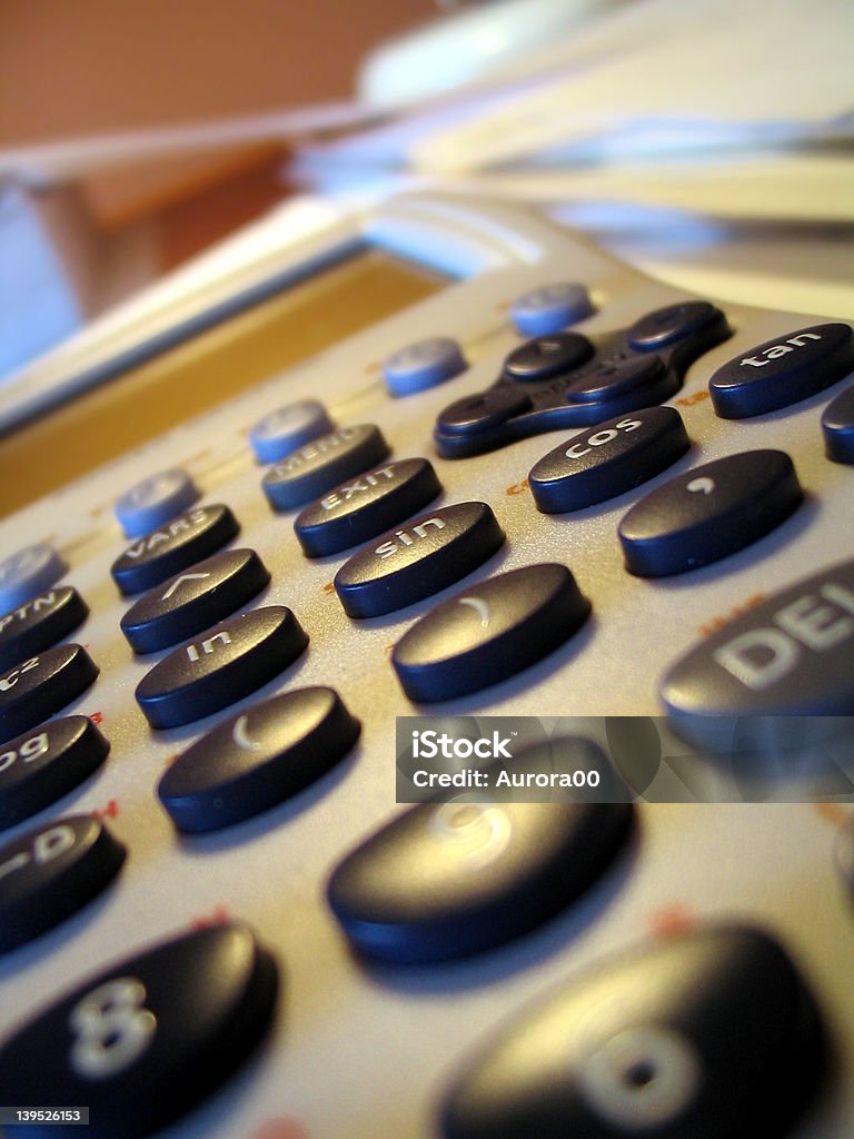 Rechenmaschine - Lizenzfrei Arbeiten Stock-Foto