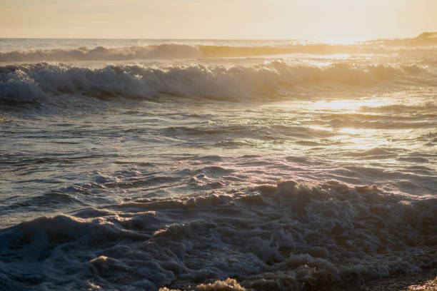 sunset in the beach