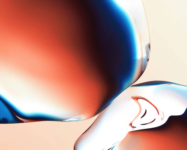 istock 3d rendering Curve Dynamic watercolor texture blend Fluid Liquid Wallpaper. Light Pastel Cold Color Colorful Swirl Gradient Mesh. Bright Pink Vivid Vibrant Smooth Surface. 1395269972